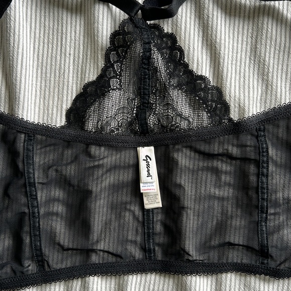 Gossard Superboost Deep V Black Bra - Picture 6 of 9